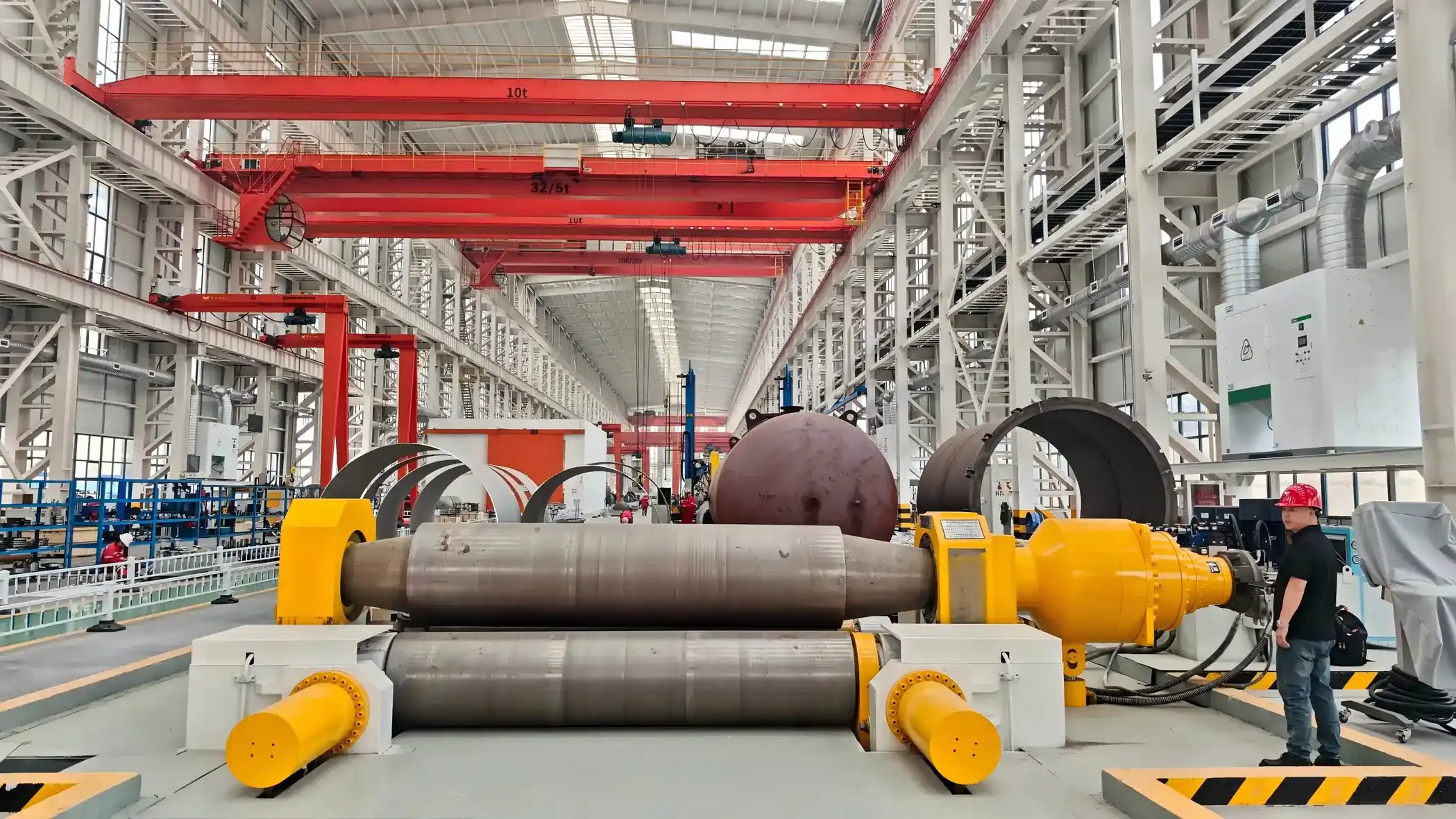 EZHONG Schwerindustrie-Fabrik ? 126.000 m² Fertigungsfläche in Ezhou, Hubei