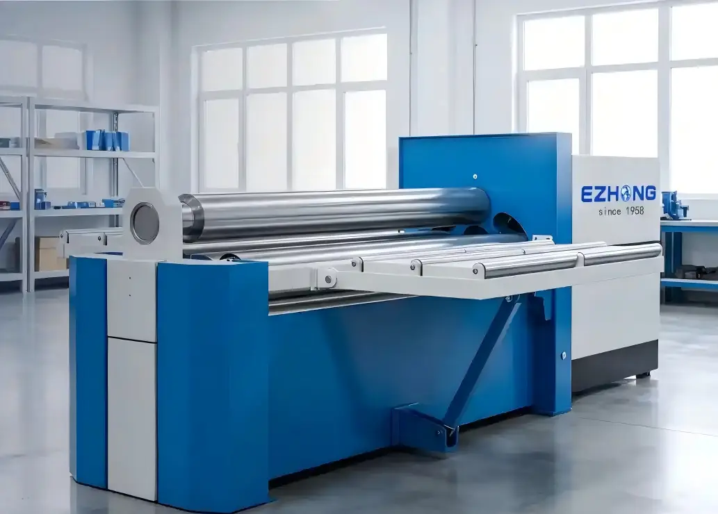 Hydraulische Schwerplatten-4-Rollen-Biegemaschine