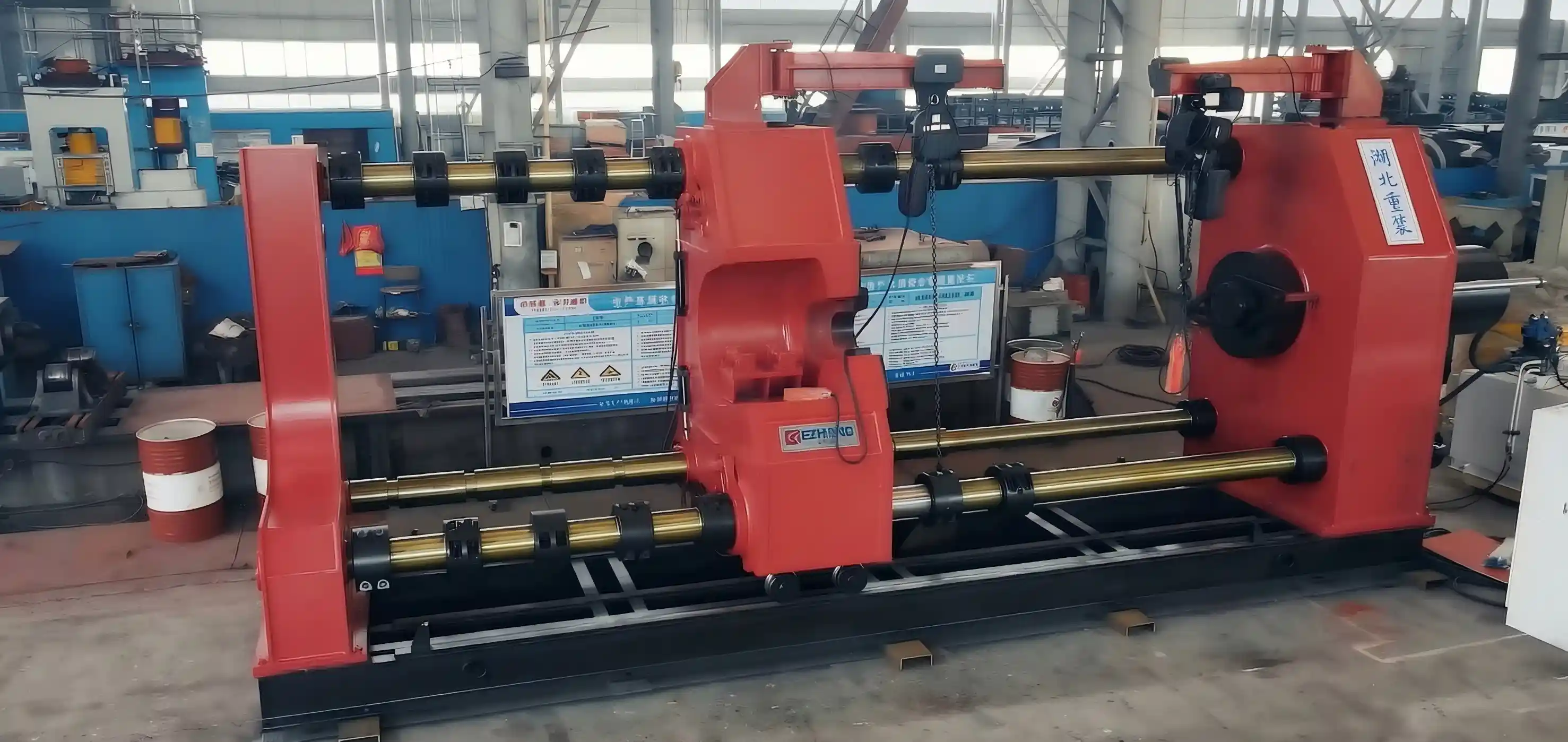 Design eines hochkapazitäts horizontalen hydraulischen Zylinders