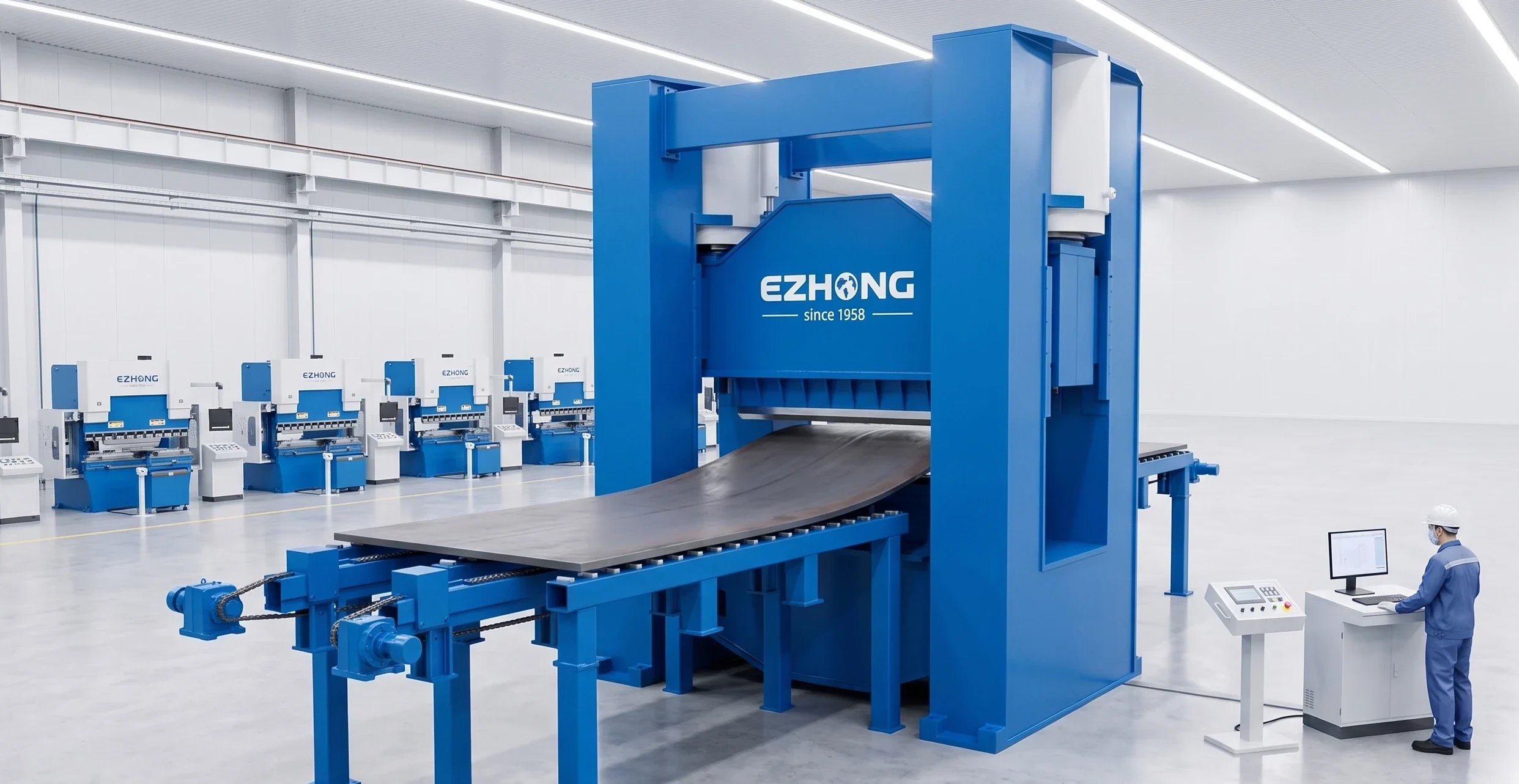 EZHONG hydraulische Presse - horizontale Achsenpresse und C-Rahmen Präzisionspressgeräte im Betrieb