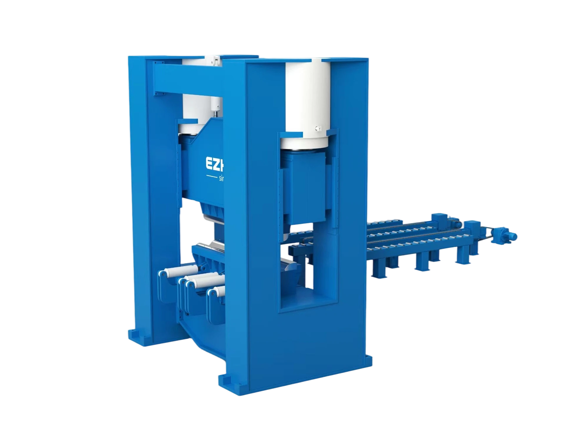 Hydraulische Presse für Geradstrecken, Stanzen und Prägen von Metallplatten