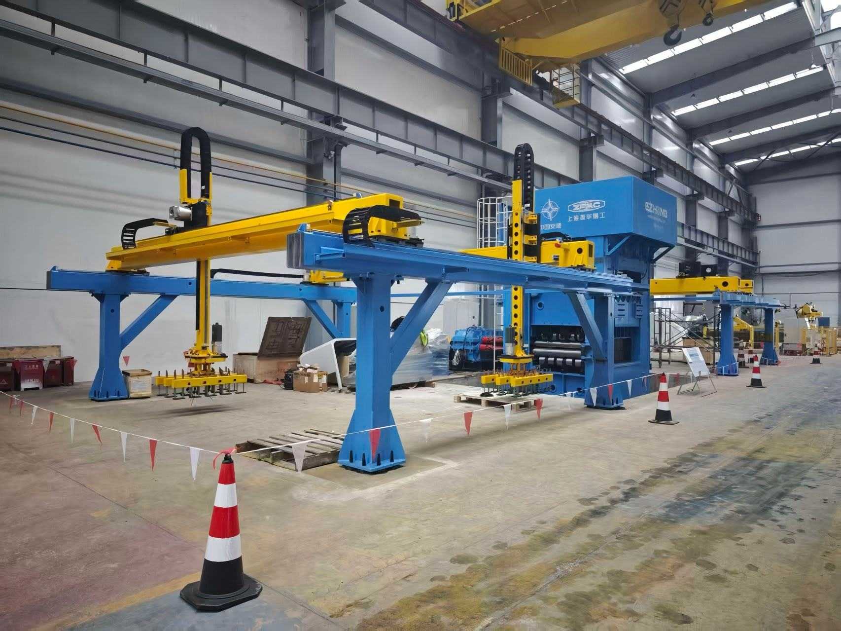 EZHONG Intelligente Ebenisierungsproduktionslinie mit 3D-Vision-Erkennung und Gantry-Roboter Auto-Loading
