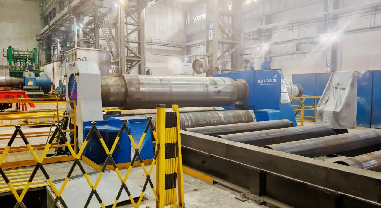CNC Hydraulische 4-Rollen-Plattenwalzmaschine